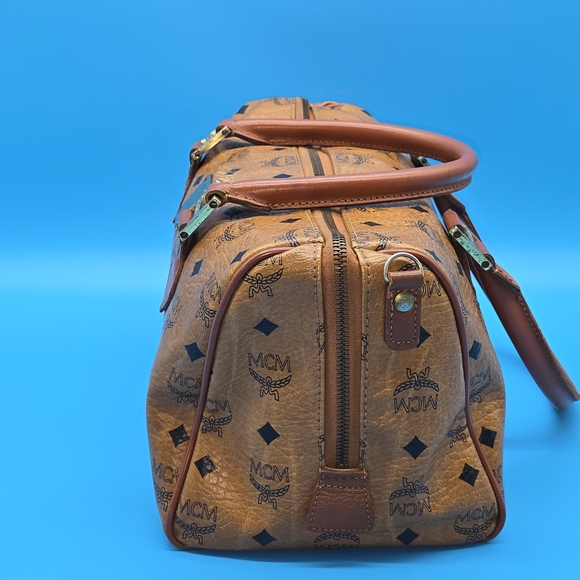 MCM Brown Monogram Handbag - Picture 2 of 14